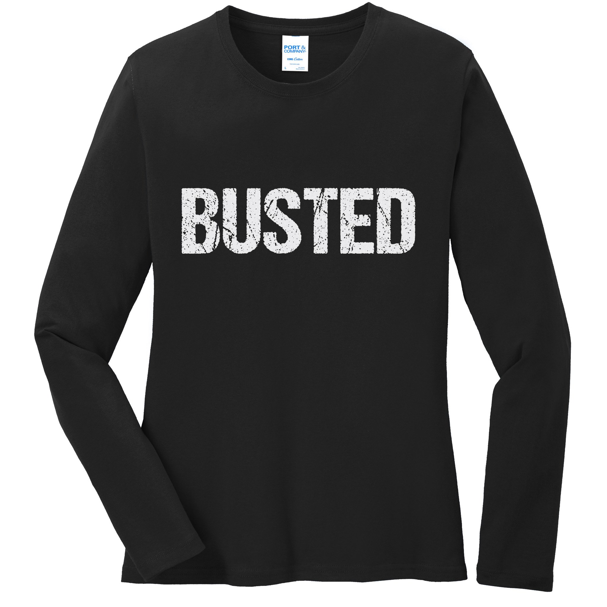 Busted Ladies Long Sleeve Shirt