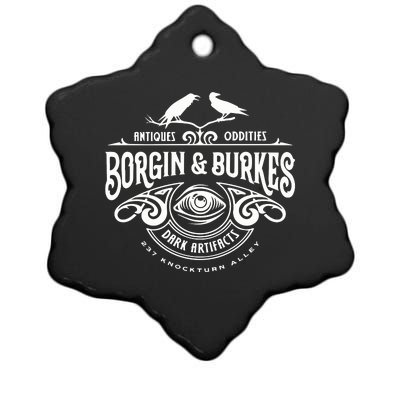 Borgin & Burkes Unusual And Ancient Wizarding Artefacts. Wizard Ceramic Star Ornament