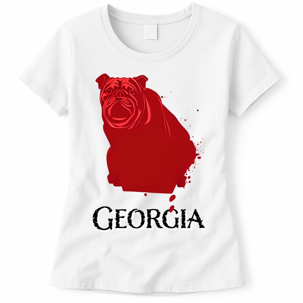 Bulldog/Georgia Womens T-Shirt