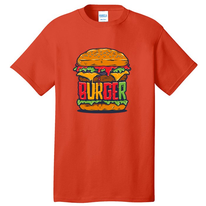 Burger Tall T-Shirt