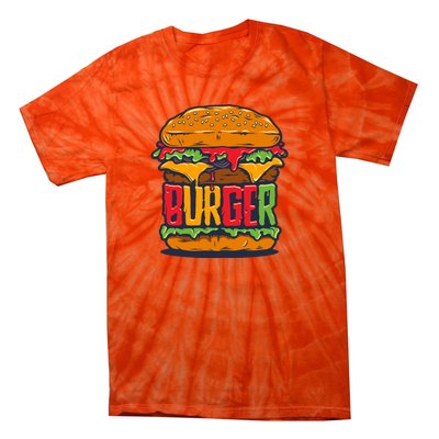 Burger Tie-Dye T-Shirt