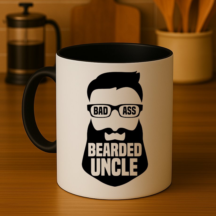 Badass Bearded Uncle Mug