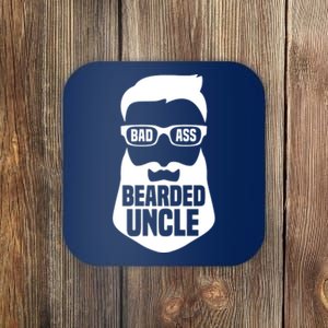 Badass Bearded Uncle Coaster