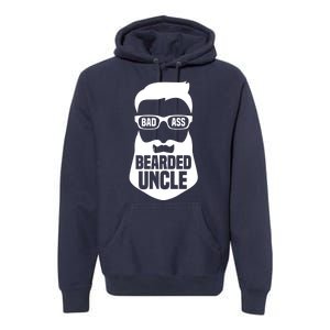 Badass Bearded Uncle Premium Hoodie