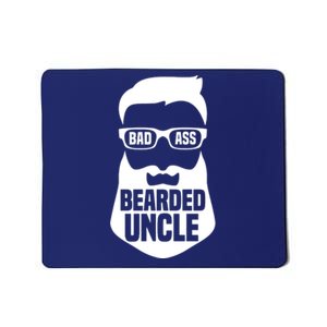 Badass Bearded Uncle Mousepad