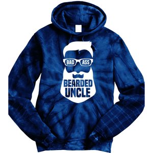 Badass Bearded Uncle Tie Dye Hoodie