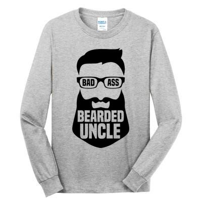 Badass Bearded Uncle Tall Long Sleeve T-Shirt