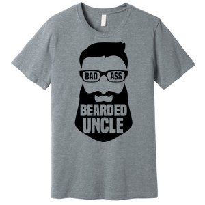 Badass Bearded Uncle Premium T-Shirt