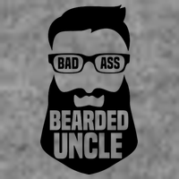 Badass Bearded Uncle Womens Tank Top