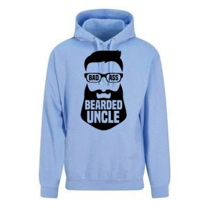 Badass Bearded Uncle Unisex Surf Hoodie