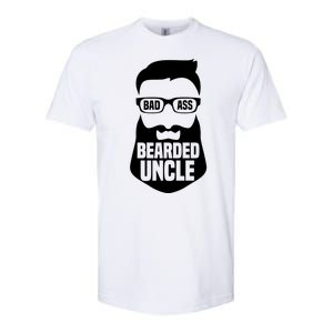 Badass Bearded Uncle Softstyle CVC T-Shirt