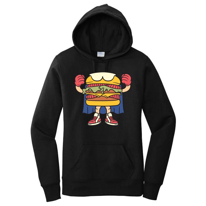 Burger Women's Pullover Hoodie