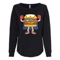 Burger Womens California Wash Sweatshirt