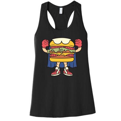 Burger Women's Racerback Tank