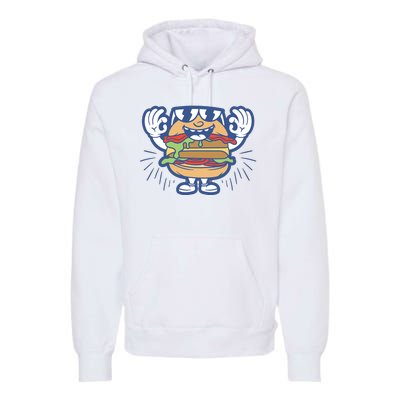 Burger Premium Hoodie