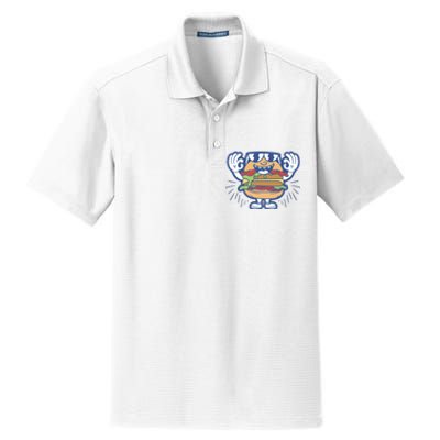 Burger Dry Zone Grid Polo