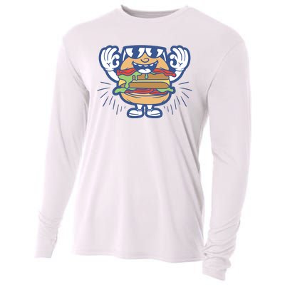 Burger Cooling Performance Long Sleeve Crew