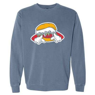 Burger Garment-Dyed Sweatshirt