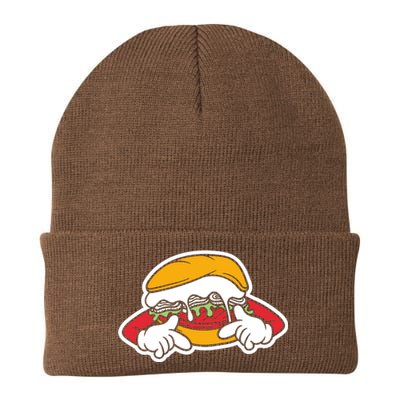 Burger Knit Cap Winter Beanie