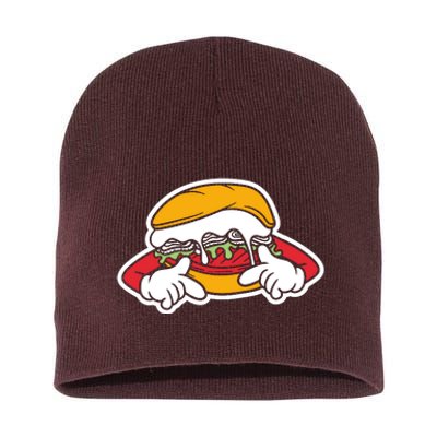 Burger Short Acrylic Beanie