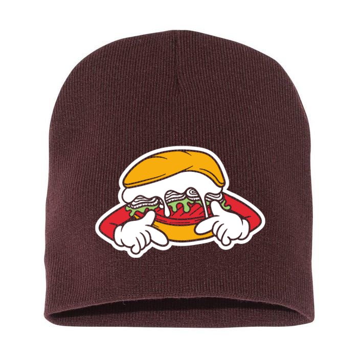 Burger Short Acrylic Beanie