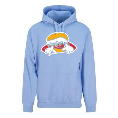 Burger Unisex Surf Hoodie