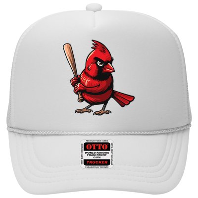 Baseball Bird Vintage Baseball Sports Fan Cardinal Hat