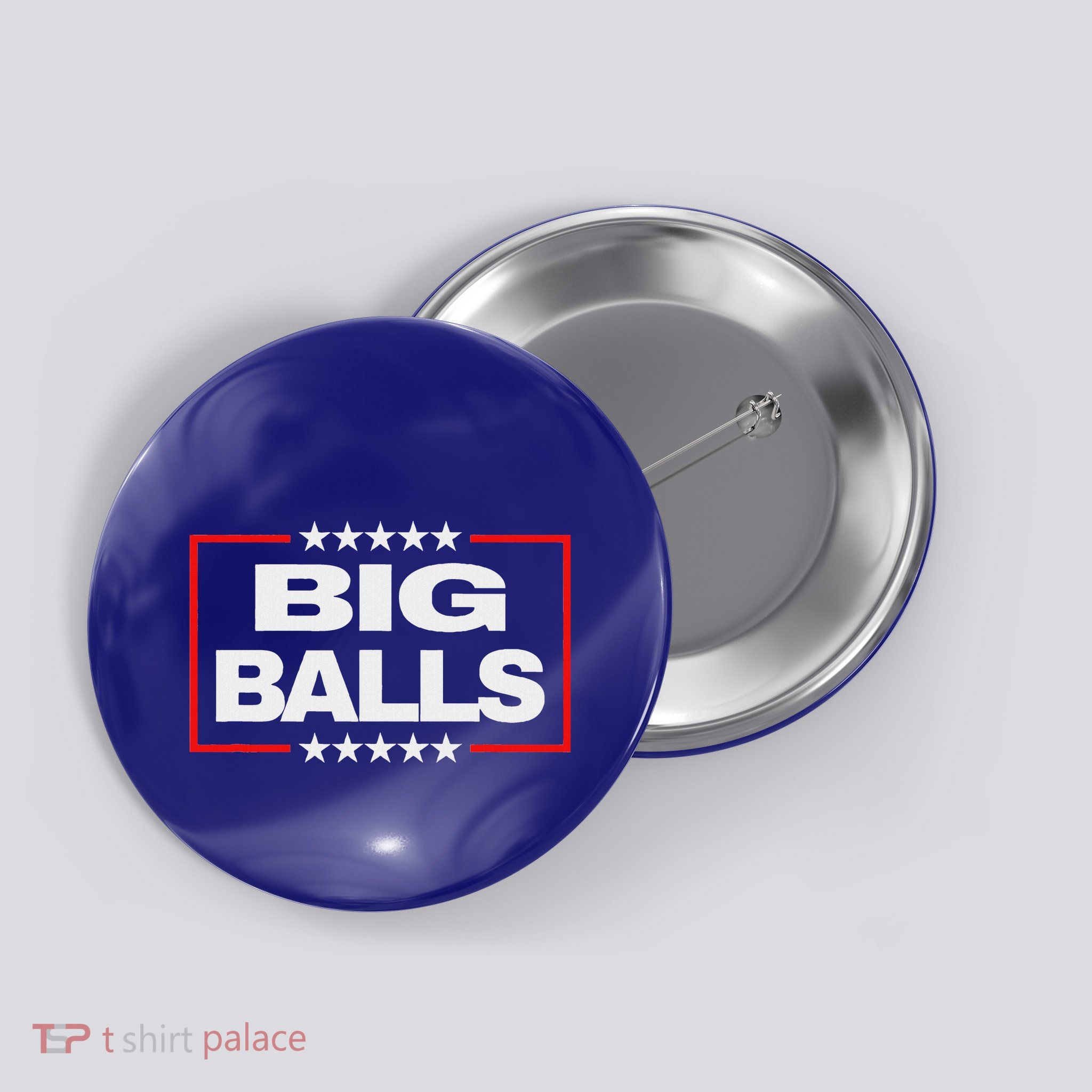 Big Balls Viral Meme For Doge Fans Button