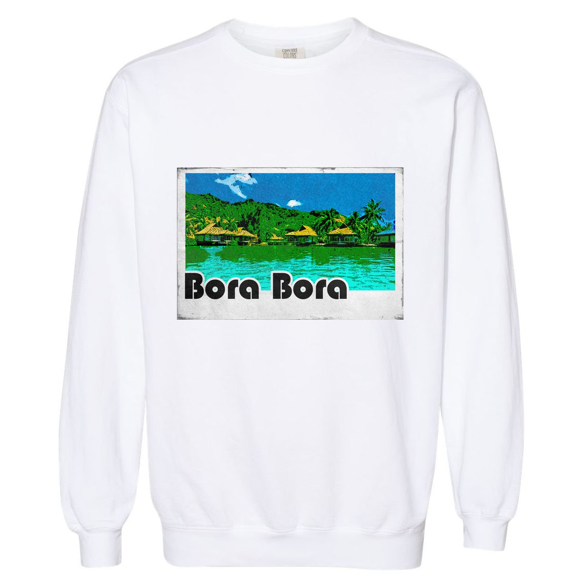 Bora Bora Vintage Garment-Dyed Sweatshirt
