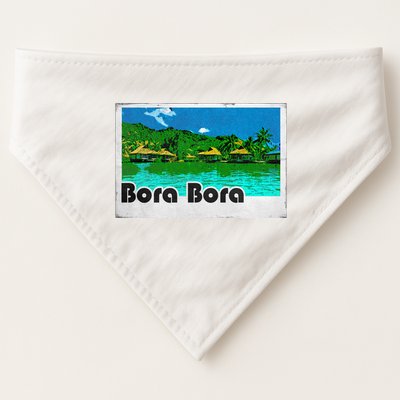 Bora Bora Vintage USA-Made Doggie Bandana