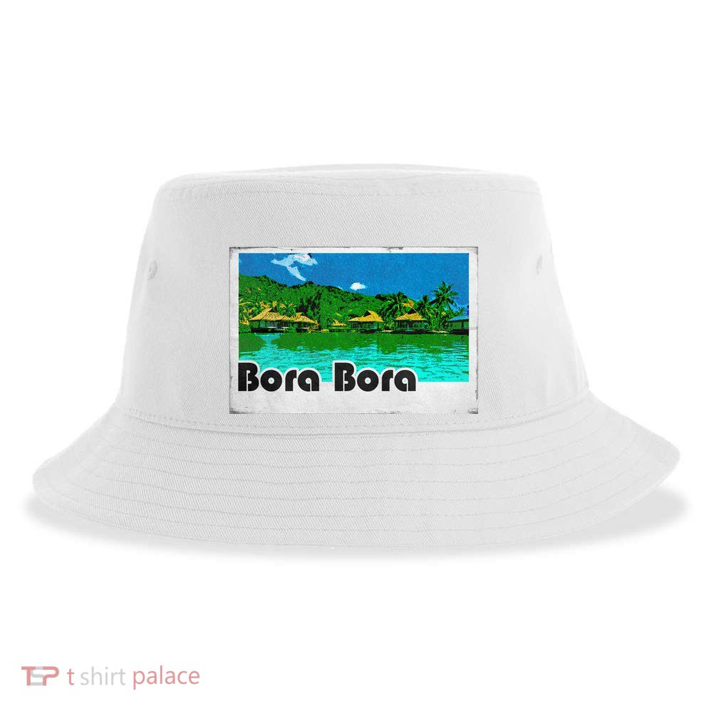 Bora Bora Vintage Sustainable Bucket Hat