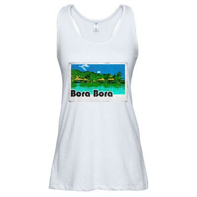 Bora Bora Vintage Ladies Essential Flowy Tank