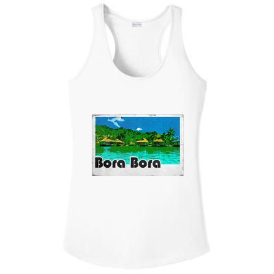 Bora Bora Vintage Ladies PosiCharge Competitor Racerback Tank