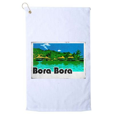 Bora Bora Vintage Golf Towel
