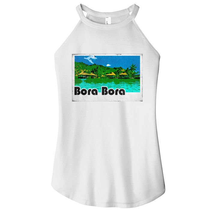 Bora Bora Vintage Women's Perfect Tri Rocker Tank