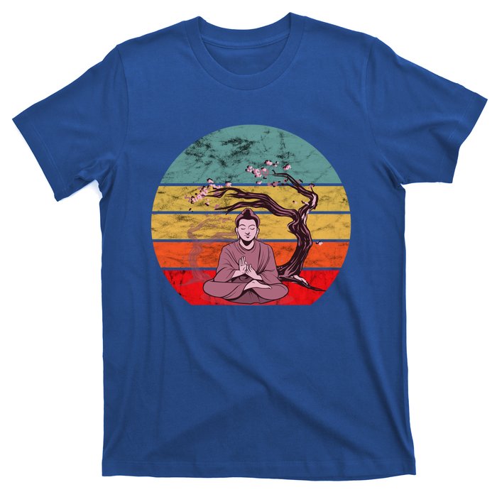 Buddha Buddhist Vajrayana Diwali Shavasana Tra Sunset Cute Gift T-Shirt