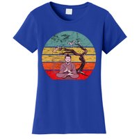 Buddha Buddhist Vajrayana Diwali Shavasana Tra Sunset Cute Gift Women's T-Shirt