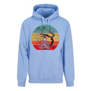 Buddha Buddhist Vajrayana Diwali Shavasana Tra Sunset Cute Gift Unisex Surf Hoodie