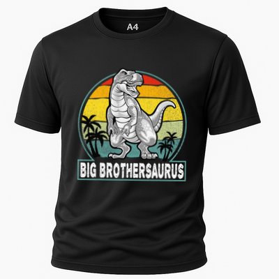 Big Brothersaurus Vintage T Rex Dinosaur Big Brother Saurus Performance Shirt