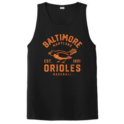 Batimore Baseball Vintage PosiCharge Competitor Tank