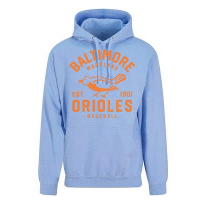 Batimore Baseball Vintage Unisex Surf Hoodie