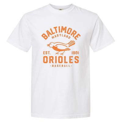 Batimore Baseball Vintage Garment-Dyed Heavyweight T-Shirt