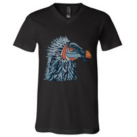 Bartgeier Bearded Vulture Ossifrage LäMmergeier V-Neck T-Shirt