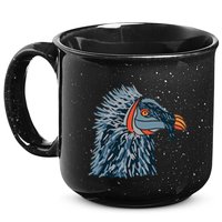 Bartgeier Bearded Vulture Ossifrage LäMmergeier 15oz Campfire Ceramic Mug