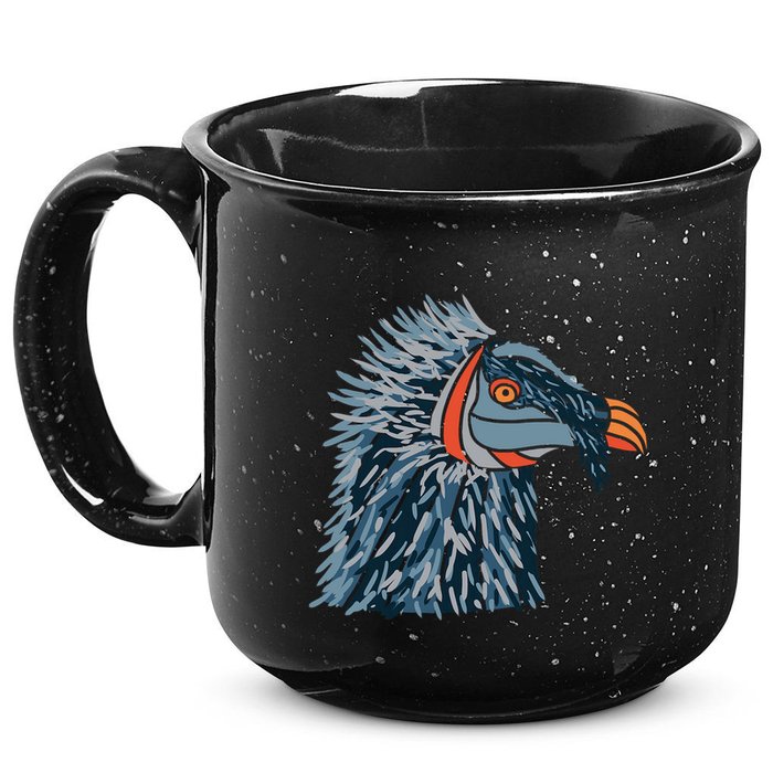 Bartgeier Bearded Vulture Ossifrage LäMmergeier 15oz Campfire Ceramic Mug