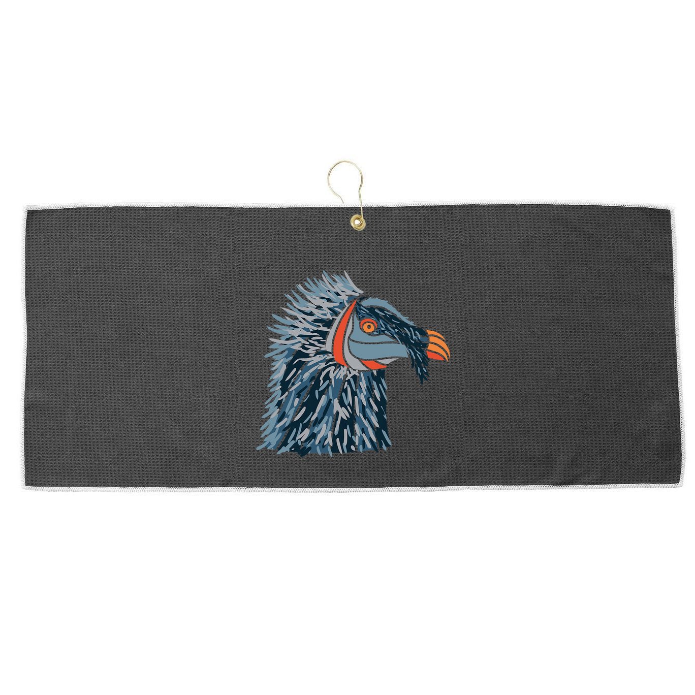 Bartgeier Bearded Vulture Ossifrage LäMmergeier Large Microfiber Waffle Golf Towel