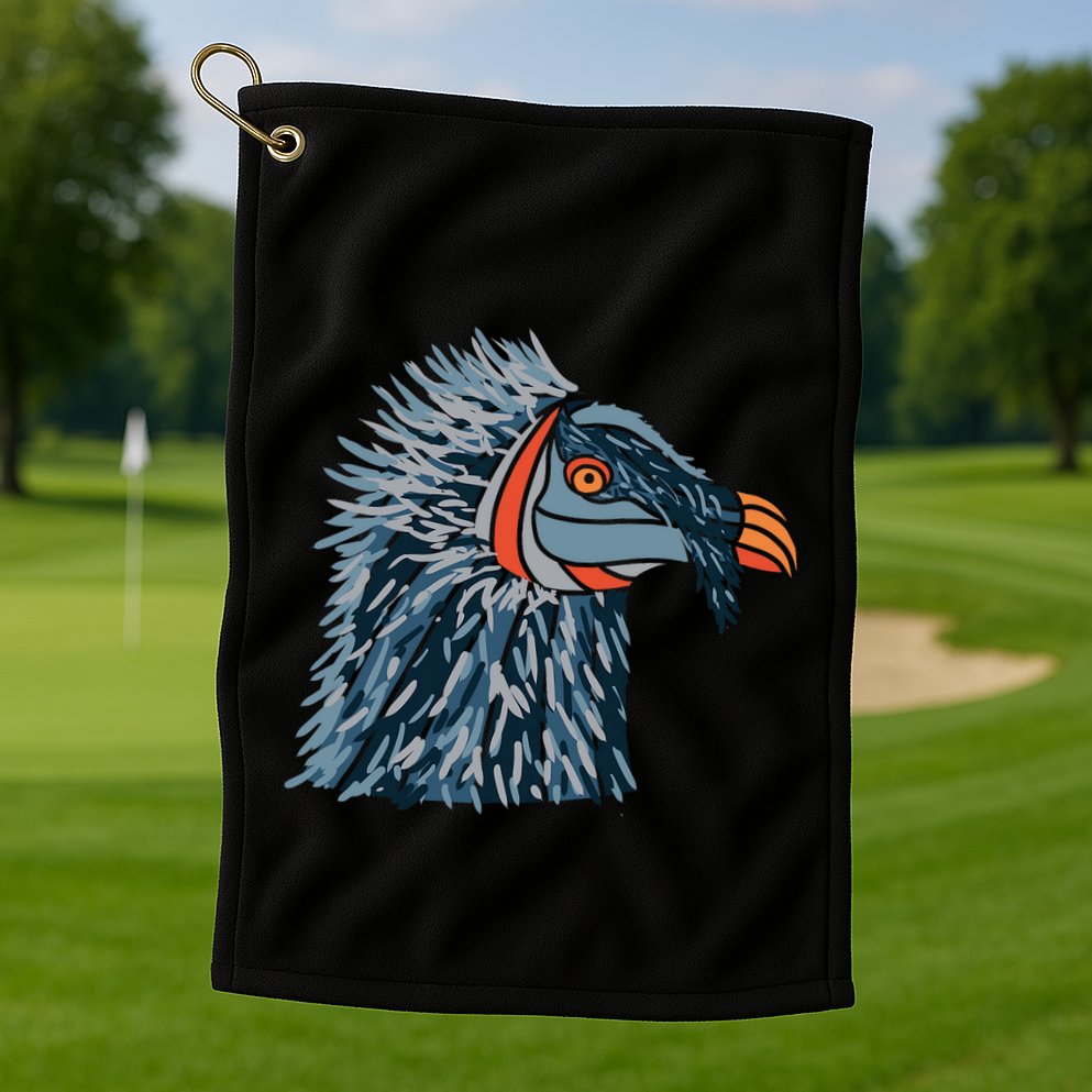 Bartgeier Bearded Vulture Ossifrage LäMmergeier Golf Towel