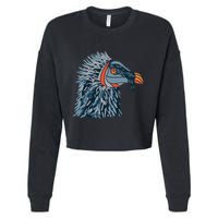 Bartgeier Bearded Vulture Ossifrage LäMmergeier Cropped Pullover Crew