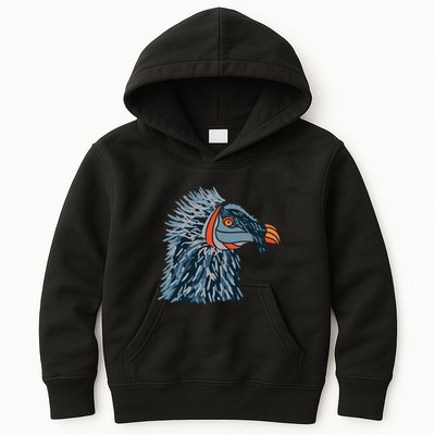 Bartgeier Bearded Vulture Ossifrage LäMmergeier Kids Hoodie