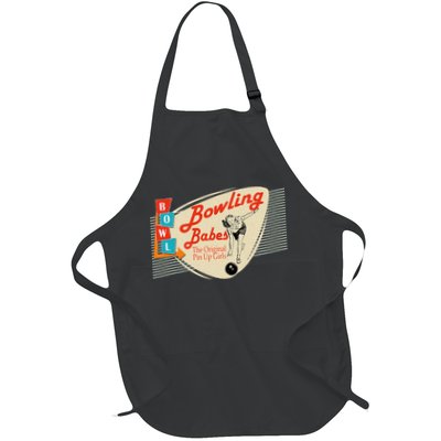 Bowling Babes Vintage Retro Matching Bowling Team Apron